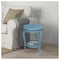 International Concepts Round Cambria  End Table, 18 W, 18 L, 24 in H, Wood, Antique Rubbed Ocean Blue OT32-18R-18 - alternate 6